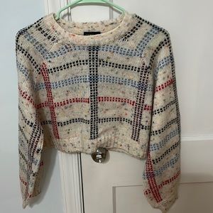 Crop top sweater